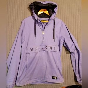 Welcome / medium/ purle/black